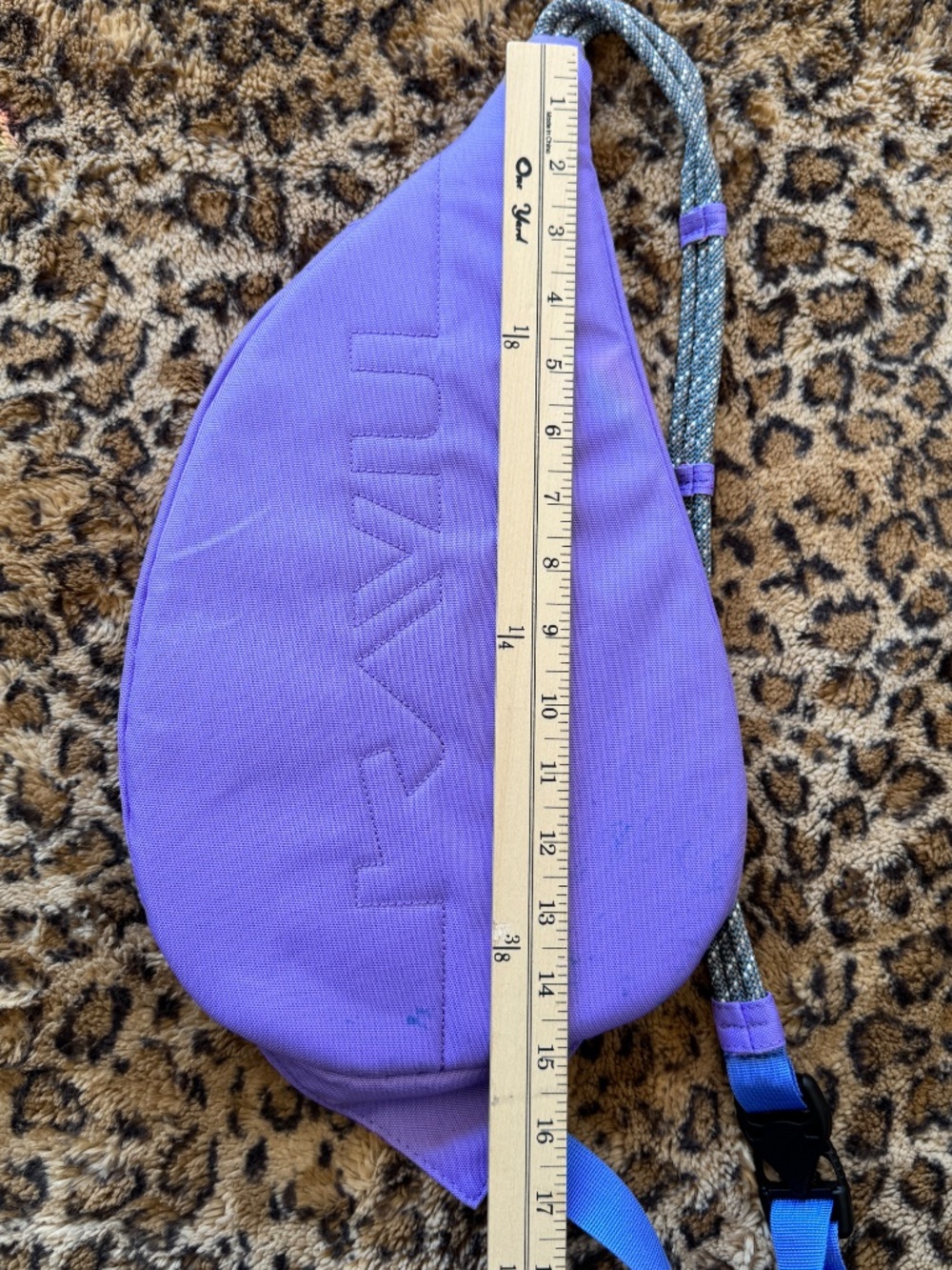 KAVU $60 Rope Sling Bag 💜 Lavender Purple - Picture 10 of 10